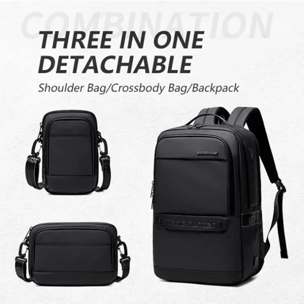 ARCTIC HUNTER B00483 3 IN 1 MULTIFUNCTION BACKPACK TRAVEL BUSINESS LAPTOP PORTABLE HANDBAG/SHOULDER BAG