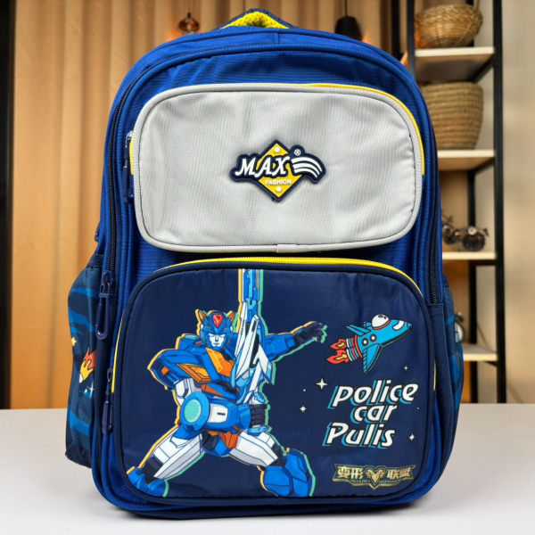 MAX M-2406 High-Quality Mecha School Bag